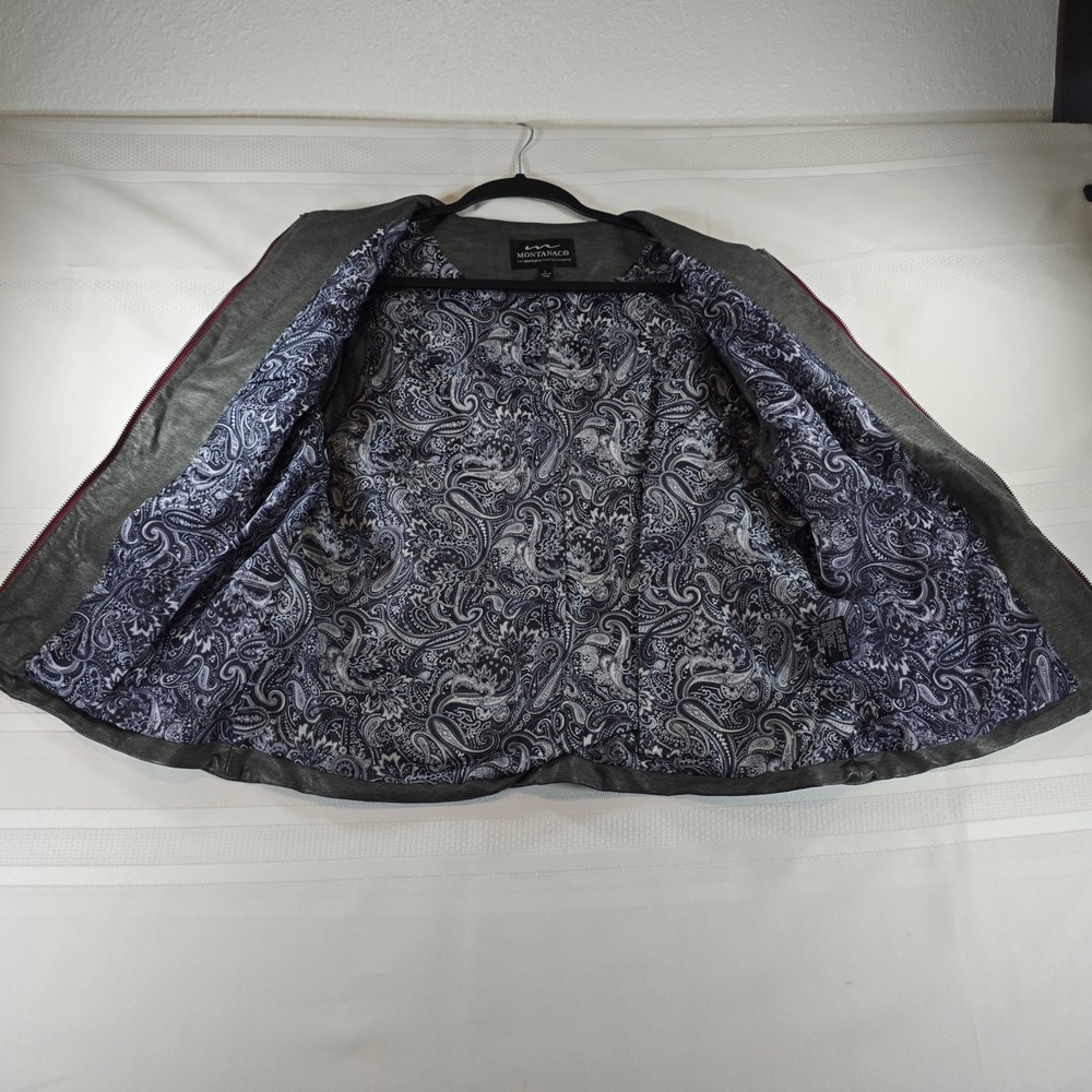 Montanaco Quilted Faux Leather Vest - Picture 5 of 8